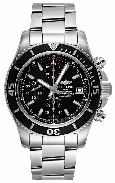 Review Breitling Superocean 42 Chronograph A13311C9-BF98-161A watches for sale